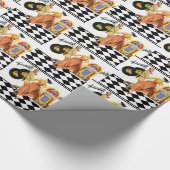 Fünfzigerjahre Geschenkpapier (Ecke)