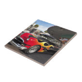 Fünfzigerjahre Hotrod! Fliese (Seite)