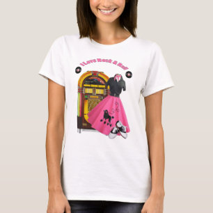 Fünfzigerjahre I Liebe-Felsen u. RollenT - Shirt