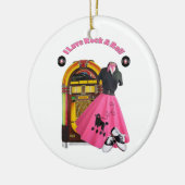 Fünfzigerjahre I Liebe-Felsen u. Rollenverzierung Keramik Ornament (Links)