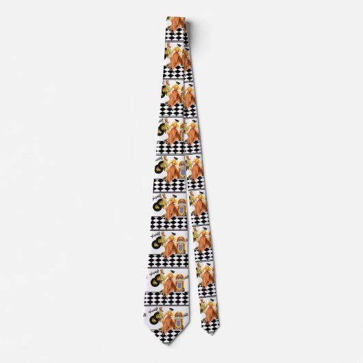 Fünfzigerjahre Krawatte (Vorderseite)