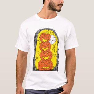 Fünfzigerjahre Kürbislaterne-Shirt T-Shirt