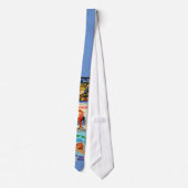 Fünfzigerjahre Massen-Romanabdeckungen Krawatte (Rückseite)