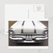 Fünfzigerjahre Pontiac Postkarte (Vorne/Hinten)