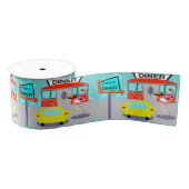 Fünfzigerjahre Restaurant-Band Ripsband (Spule)