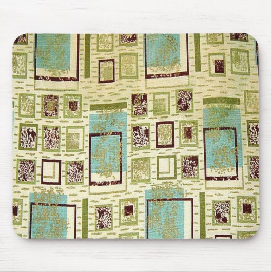 Fünfzigerjahre Retro Entwürfe Mousepad (Vorne)