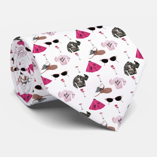 Fünfzigerjahre Vintage Krawatte (Gerollt)