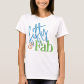 Fünfzigjähriger bunter Geburtstags-T - Shirt (Vorderseite)
