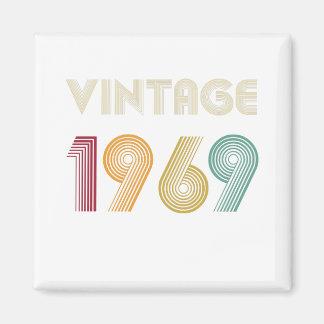 Fünfzigjähriges Geschenk 50. Geburtstag Vintag 196 Magnet