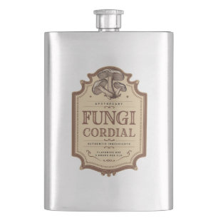 Fungi Cordial Halloween-Party Vintage Flachmann