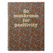 Fungi Cover Notebook Notizblock (Vorderseite)