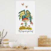 Fungi Dragon Poster (Küche)