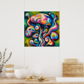 Fungi Dreamscape Poster (Küche)