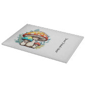 Fungi Family Fun Schneidebrett (Ecke)