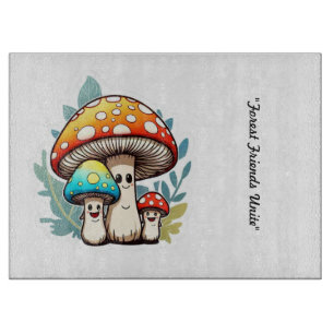 Fungi Family Fun Schneidebrett