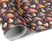 Fungi Family Geschenkpapier (Rolleneckpunkt)