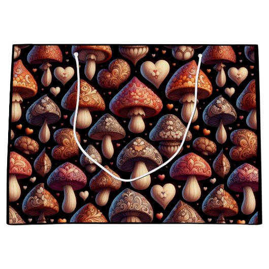 Fungi Family Große Geschenktüte (Vorderseite)