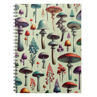 Fungi Forest Notizblock