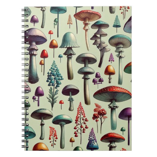 Fungi Forest Notizblock (Vorderseite)