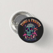 Fungi & Frights Button (Vorne & Hinten)