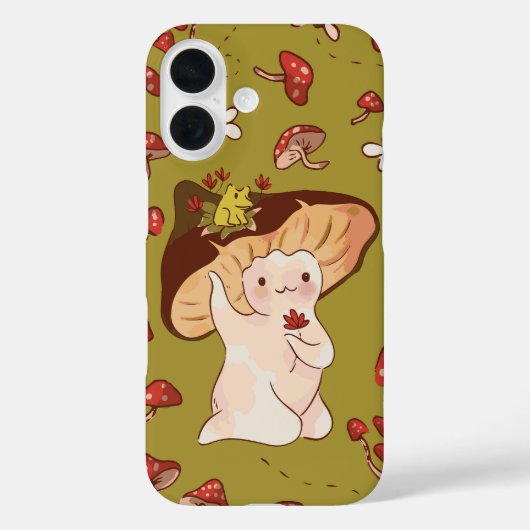 Fungi Frolic Niedliche Pilze & Waldfreunde Case-Mate iPhone Hülle (Rückseite)