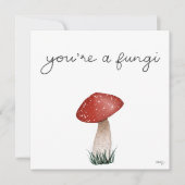 Fungi Greeting Card Mitteilungskarte (Vorderseite)