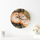 FUNGI  GROßE WANDUHR (Zuhause)