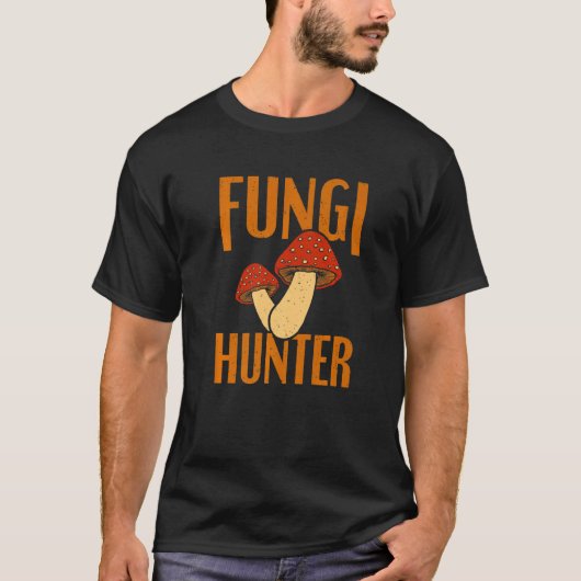 Fungi Hunter Mushroom T-Shirt (Vorderseite)
