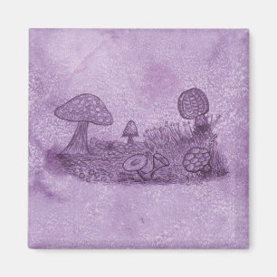 Fungi Meadow Magnet