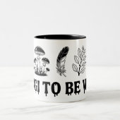 Fungi mit Tasse | Funny Mushroom Coffee Cup (Mittel)