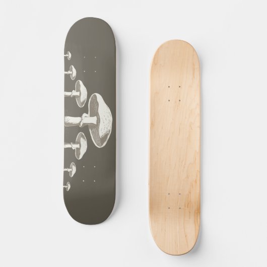 Fungi Popart Skateboard (Vorderseite)