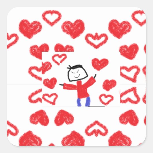 Fungi Valentine Sticker (Vorderseite)