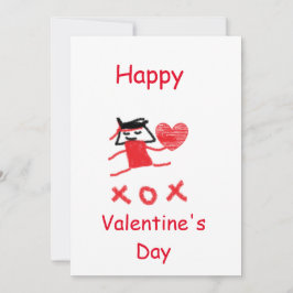 Fungi Valentines Card Einladung