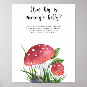 Fungi - wie groß ist das Bauchspiel der Mama? Poster