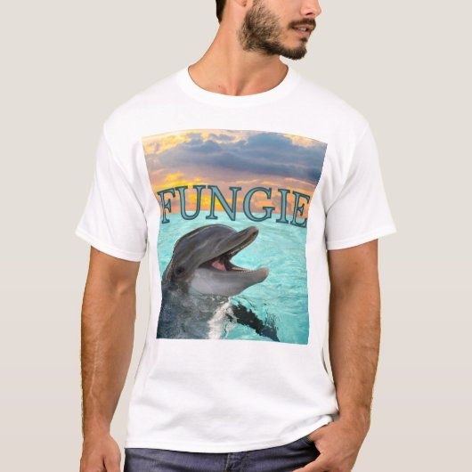 FUNGIE DAS DOLPHIN T-SHIRT (Vorderseite)