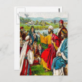 Fungiert 16:14 - 15 Lord Opens Lydias Heart Postkarte (Vorne/Hinten)