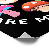 Fungis Are My Fungi - Fun Mushroom Art Poster (Ecke)