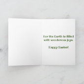 "Fungshrooms"-Osterkarte Karte (Innenseite)