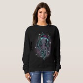 Fungus Magic Psilocybin Mushrooms Octopus Graphic Sweatshirt (Vorne ganz)