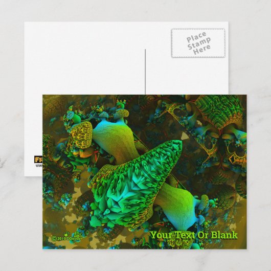 Fungus Postkarte (Vorne/Hinten)