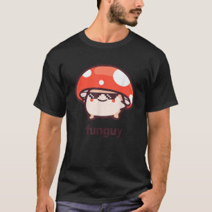 Funguy Mushroom Shades Funny Fungi Pun Joke Vater  T-Shirt