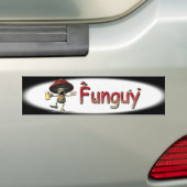 Funguy Pilz Autoaufkleber (Auf Auto)
