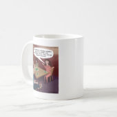 FunGuy ToedStühle zum Abendessen Kaffeetasse (Vorderseite Links)