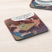 FunGuy ToedStühle zum Abendessen Untersetzer (Linke Seite)