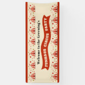 FunHaus Big-Top Zirkusparty Banner (Vertikal)