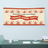 FunHaus Zirkusparty im Big-Top Banner (Messe)