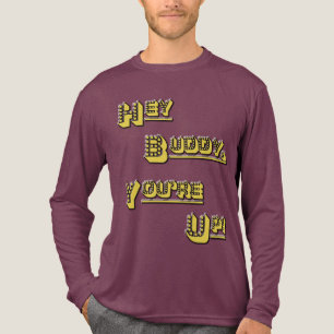FUNHOUS3 - He Freund! Sie sind oben! Doppeltes Tri-Blend Shirt