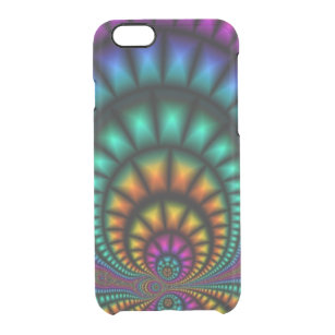 Funhouse Fraktale iPhone 6 Clearly™ Deflector Case