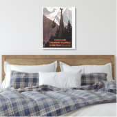 Funiculaire Le Brevent Cable Car Poster Leinwanddruck (Insitu (Schlafzimmer))