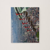 Funicular Over Grenoble, Frankreich Puzzle (Vertikal)